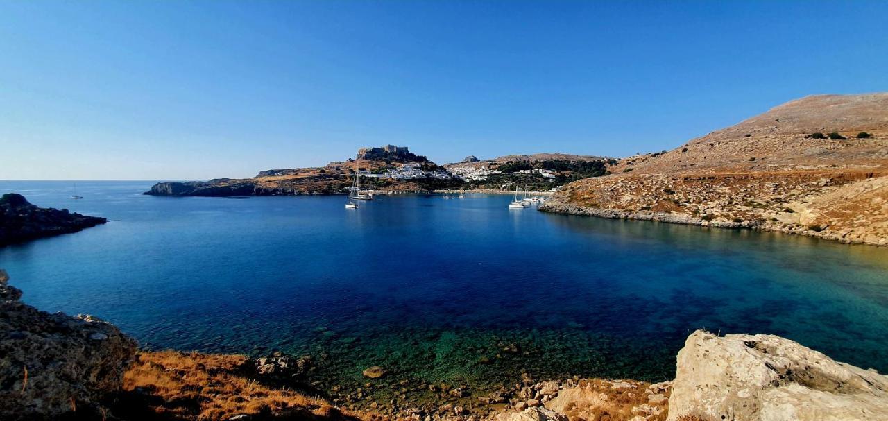 The Olive Tree Villa Lindos Exterior photo